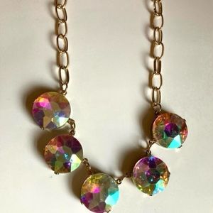 NWT Iridescent Statement Necklace